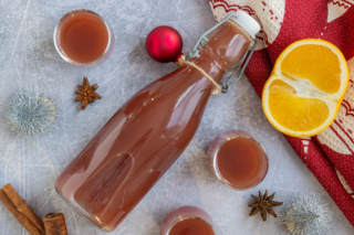 Glühweinlikör mit Wodka