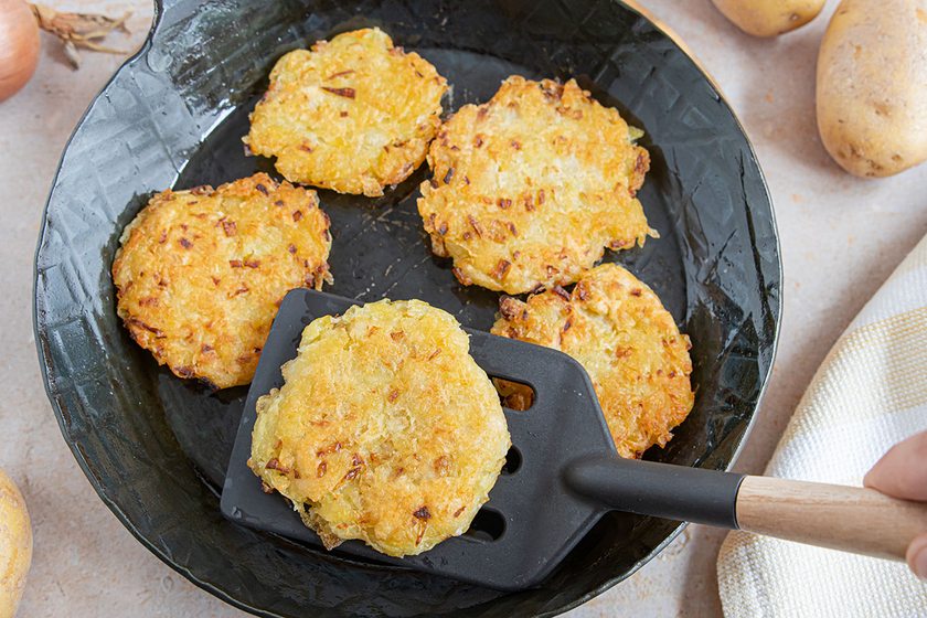 Herzhafte Kartoffelpuffer ohne Ei