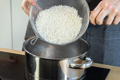 Reis kochen