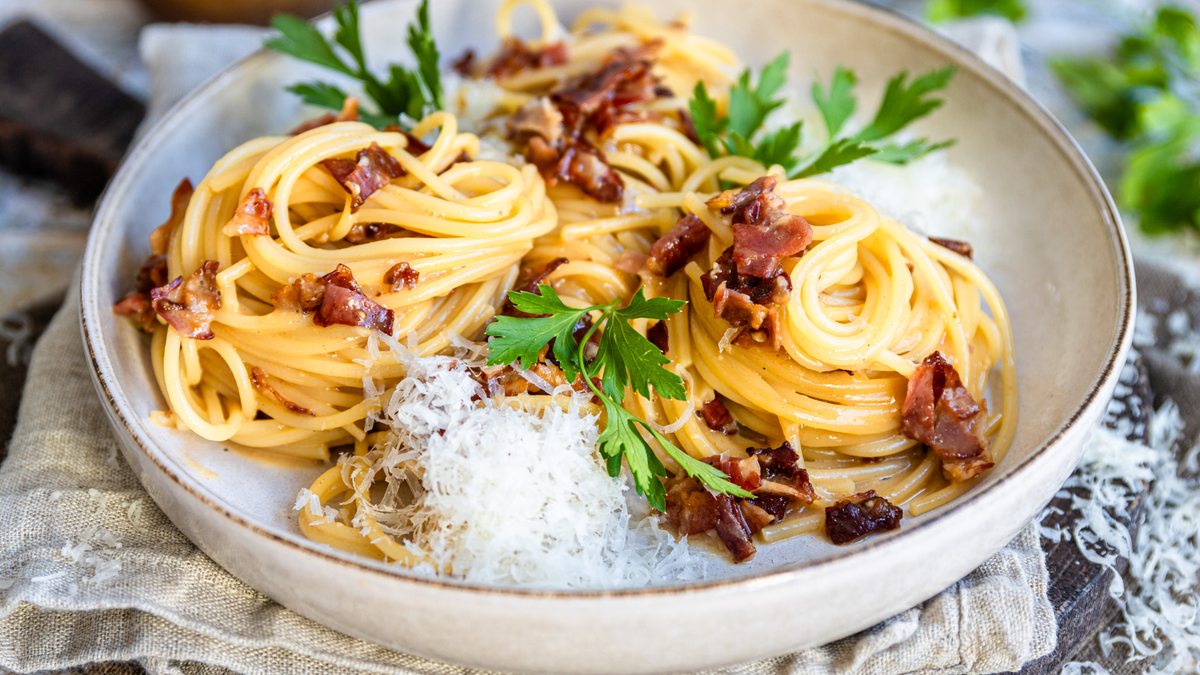 Spaghetti Carbonara Original-Rezept: einfach, italienisch & lecker