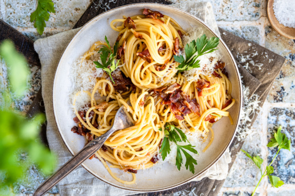 Spaghetti Carbonara Original Rezept