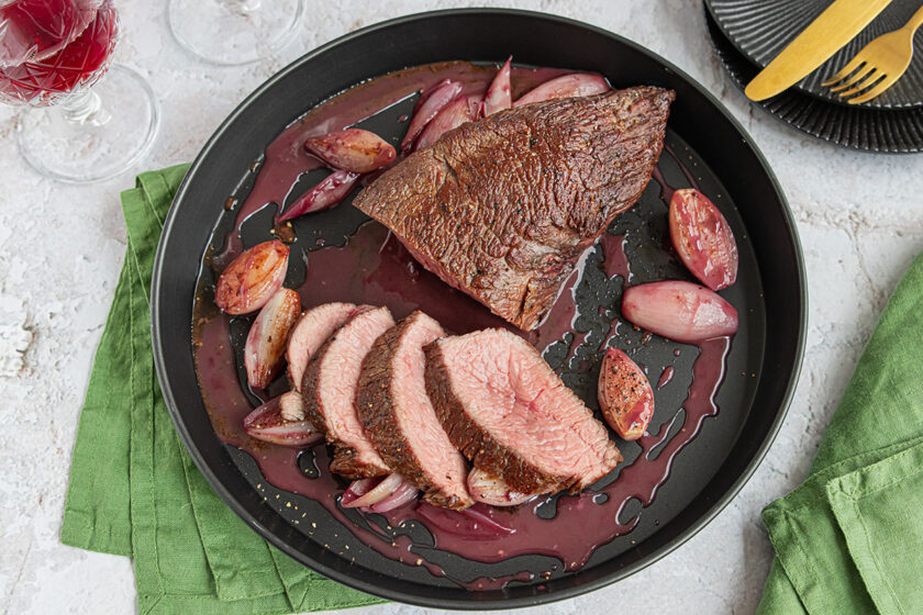 Straußenfilet aus dem Backofen
