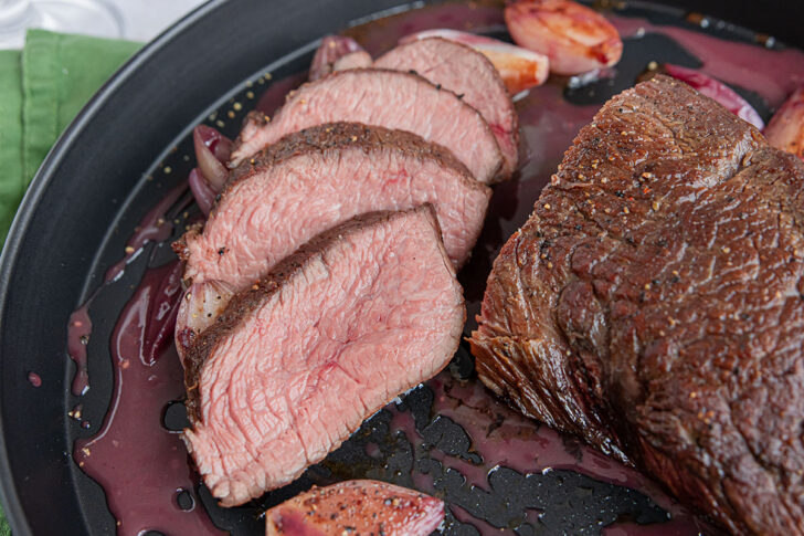 Straußenfilet aus dem Backofen