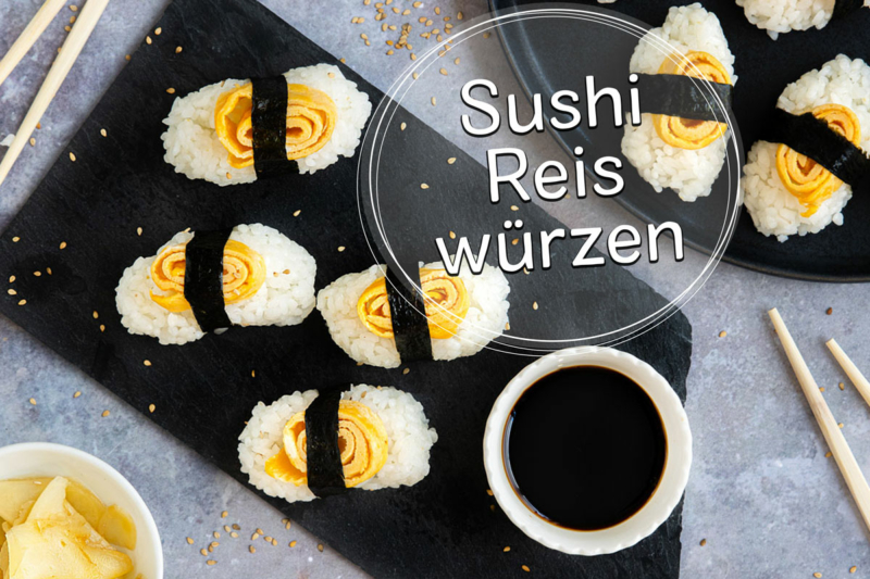 Sushi Reis würzen mit 3 Zutaten