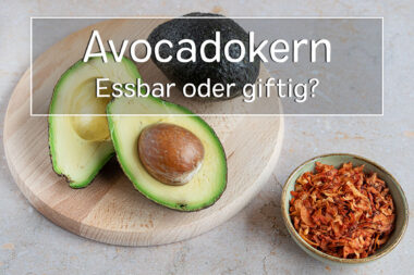 Avocadokern essen - Titel