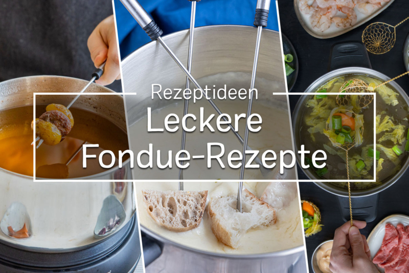 Rezeptideen Fondue - Titel