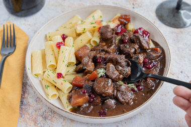 Wildschweinragout