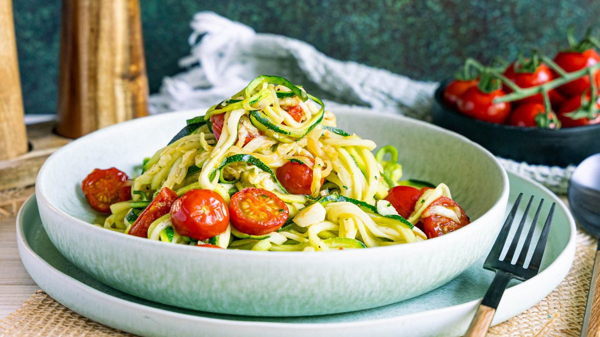 Zucchininudeln: gesunde Zucchini-Spaghetti