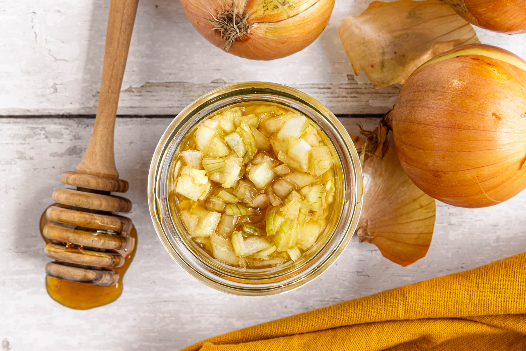 Zwiebel Hustensaft Mit Honig