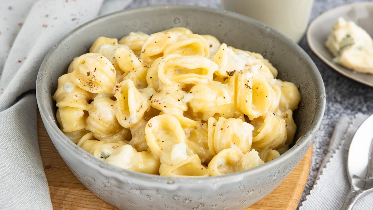 Gorgonzola-Sauce mit Pasta wie beim Italiener