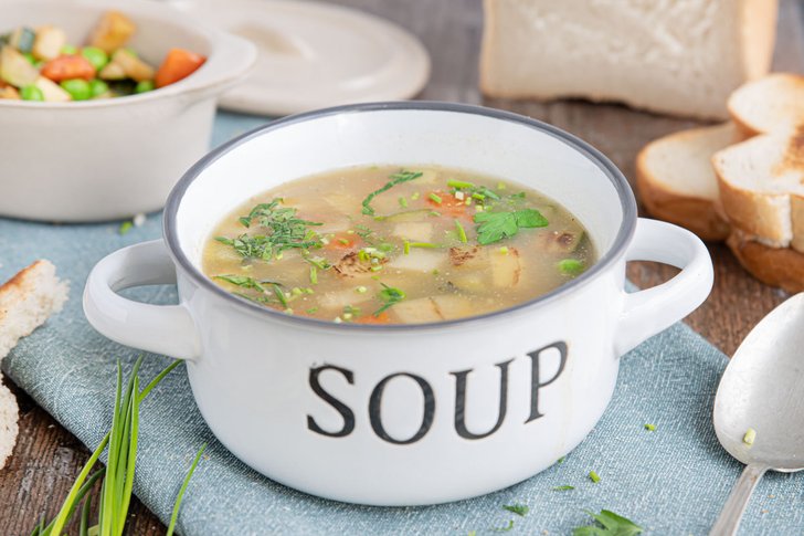 vegane Gemüsesuppe nach Omas Art