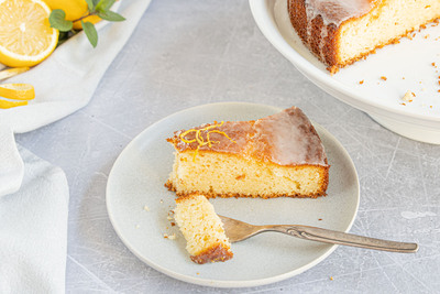 Zitronenkuchen aus der Springform