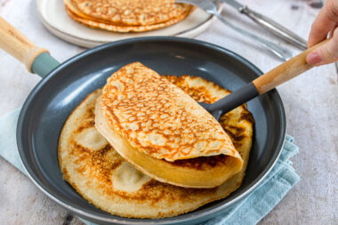 Dinkelmehl-Pfannkuchen