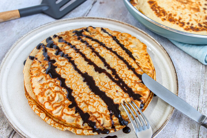 Dinkelmehl-Pfannkuchen