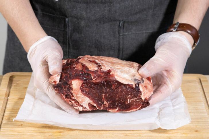 Rindfleisch reifen lassen.