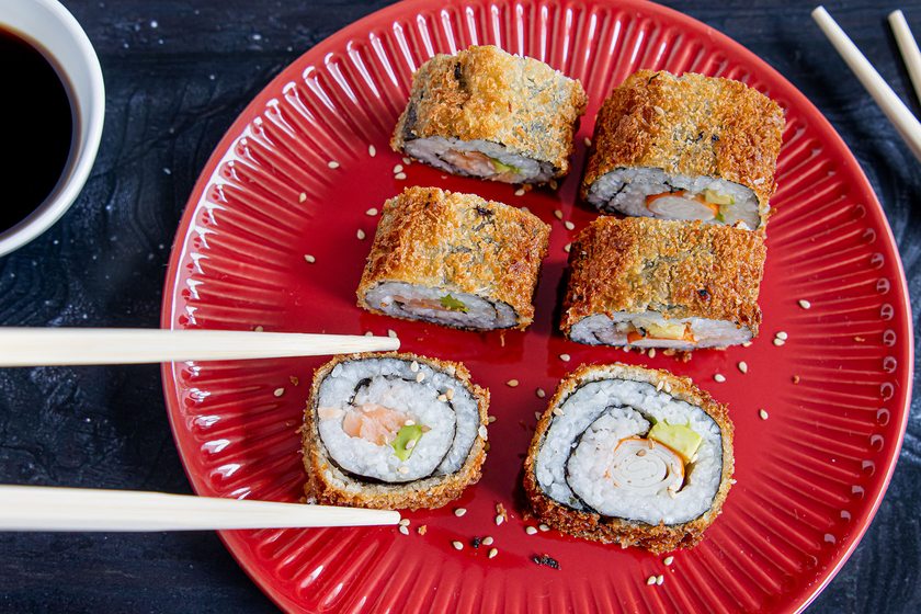 Frittiertes Sushi