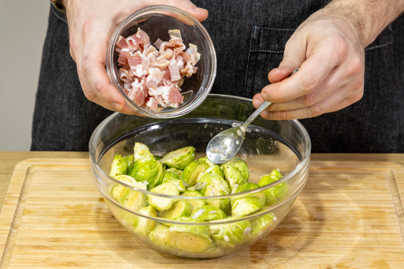 Speck dazugeben