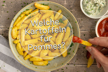 Kartoffeln für Pommes