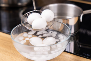 Eier abschrecken