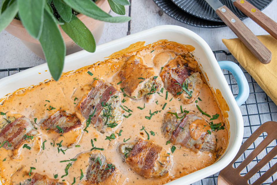 Schweinefilet im Speckmantel | Rezept - eat.de