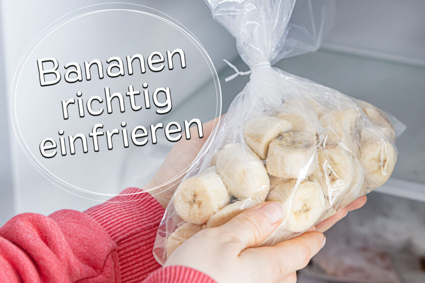 Bananen einfrieren - Titel