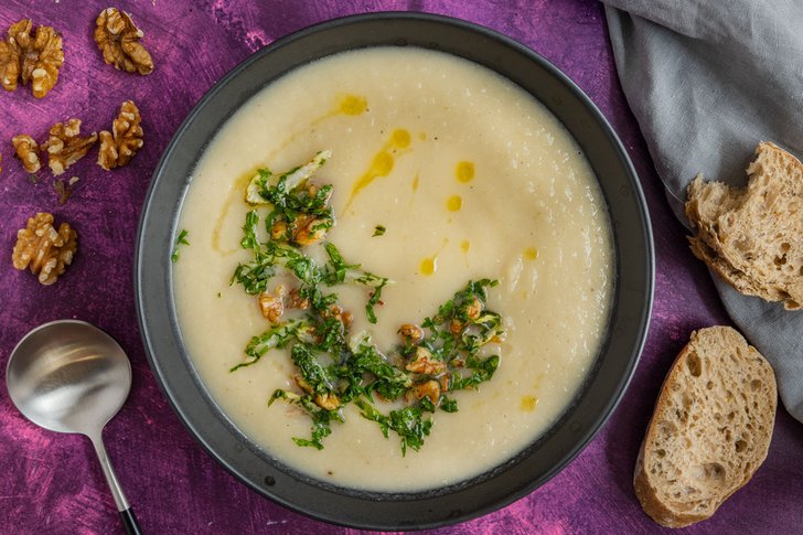 Vegane Knollenselleriesuppe