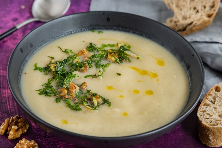 Vegane Knollenselleriesuppe