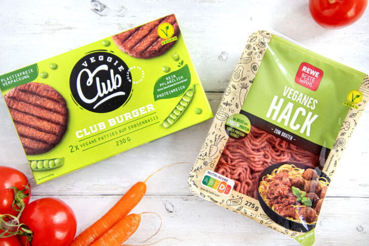vegane Produkte von Rewe