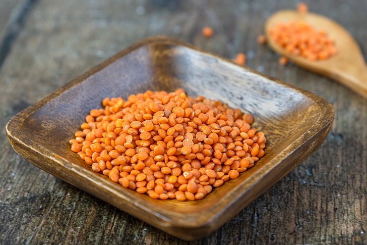 Linsen als vegane Proteinquelle