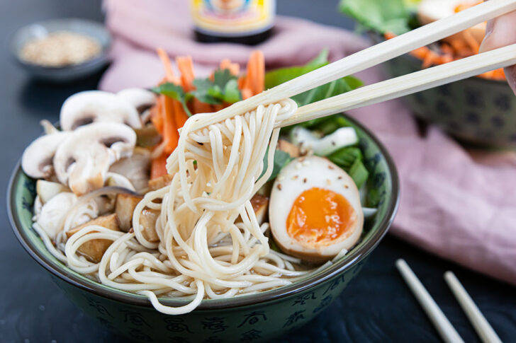 Vegetarische Miso-Ramen