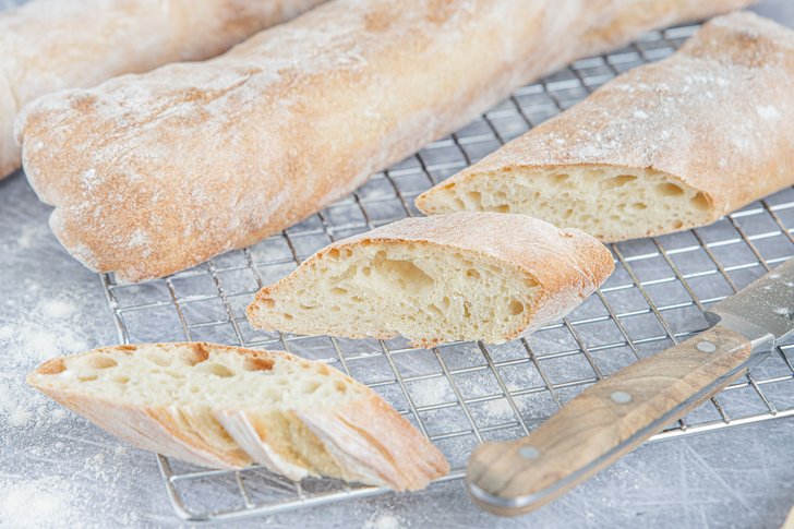 Baguette mit Trockenhefe