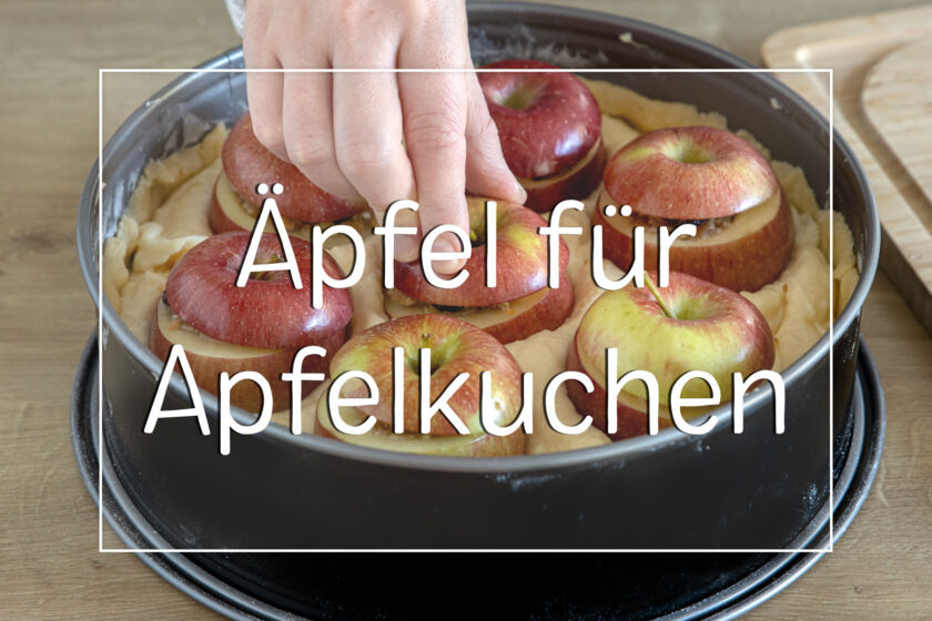 Äpfel für Apfelkuchen