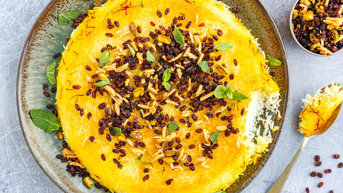 Berberitzenreis: Persischer Reis mit Berberitzen | Rezept - eat.de
