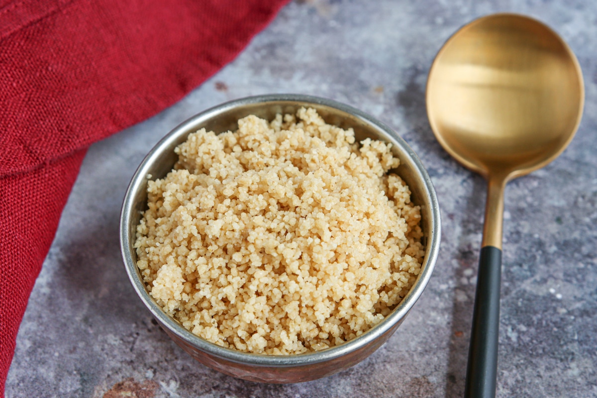 Couscous richtig zubereiten Grundrezept Rezept eat.de