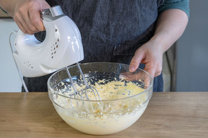 Butter schaumig schlagen