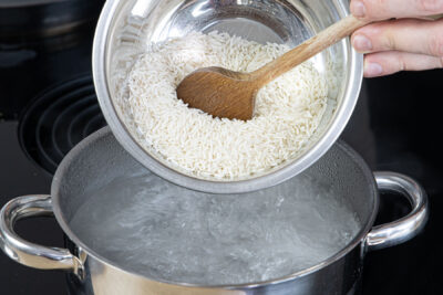 Reis kochen