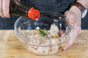 Hühnchen marinieren