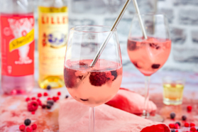 Lillet Wildberry Cocktail