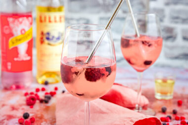 Lillet Wildberry Cocktail