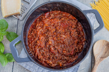 Original Bolognese wie beim Italiener