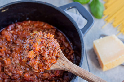 Original Bolognese wie beim Italiener