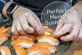 Sushi Reis pro Person