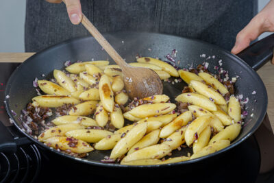 Schupfnudeln anbraten