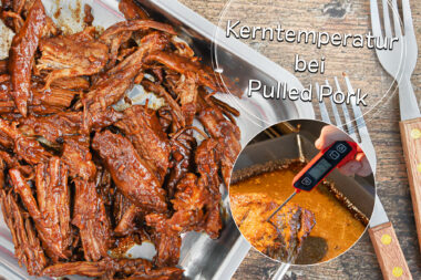 Kerntemperatur von Pulled Pork - Titel