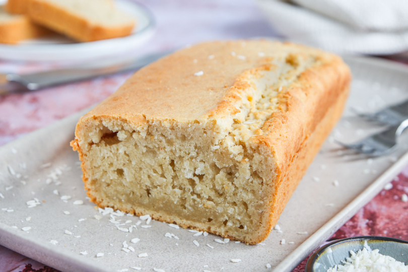 veganer Kokoskuchen mit Kokosmilch