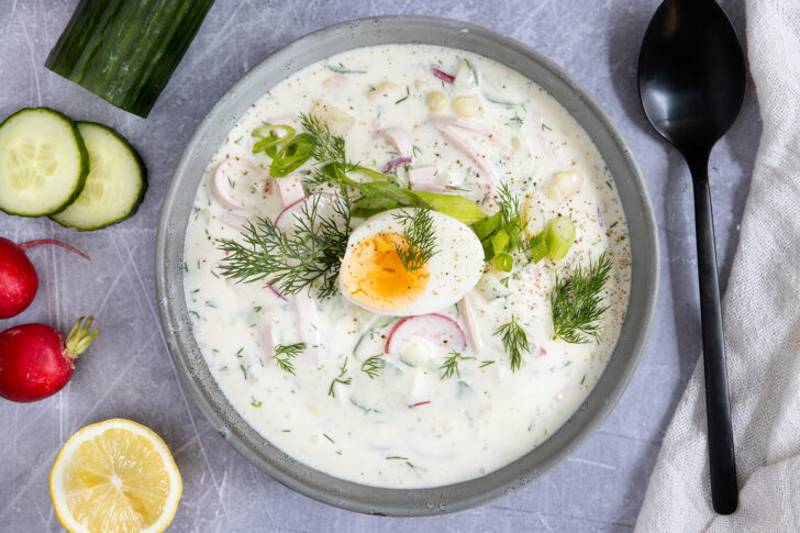 Okroschka mit Buttermilch