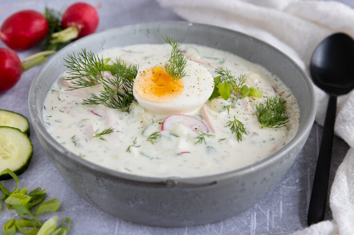 Okroschka mit Buttermilch