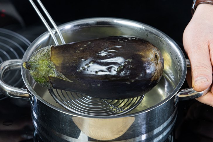 Aubergine kochen