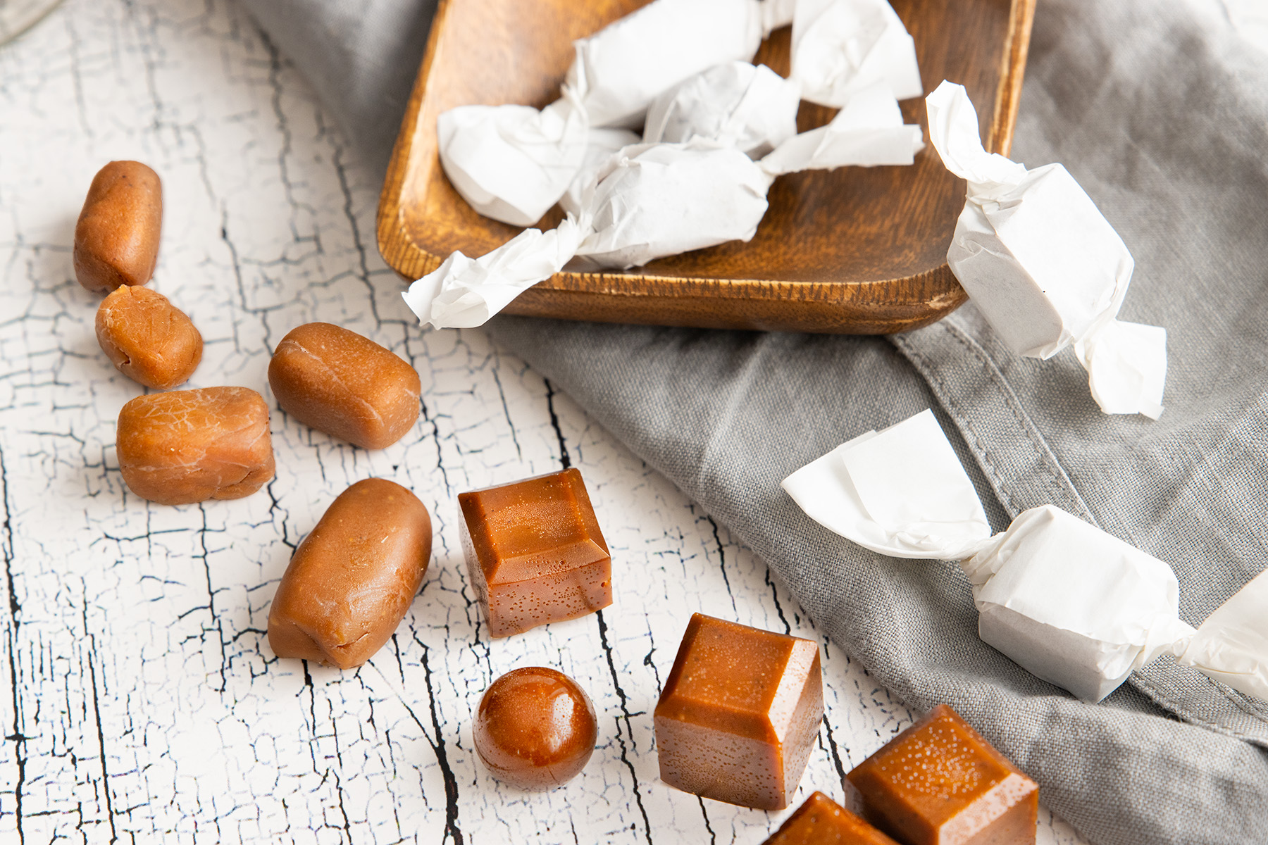 Karamellbonbons selber machen