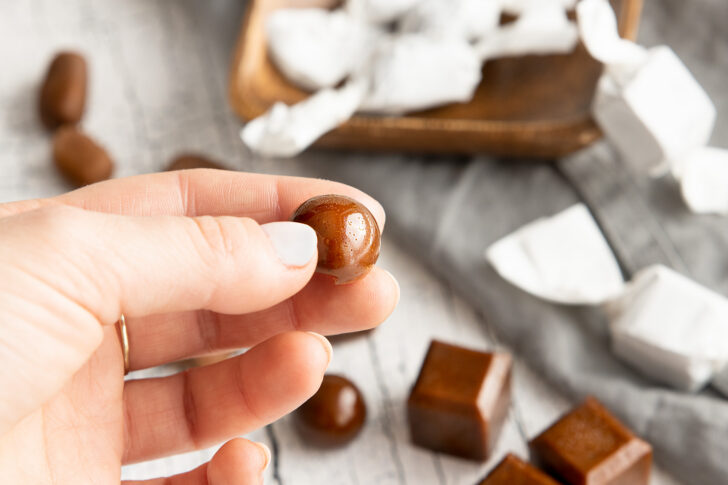 Karamellbonbons selber machen